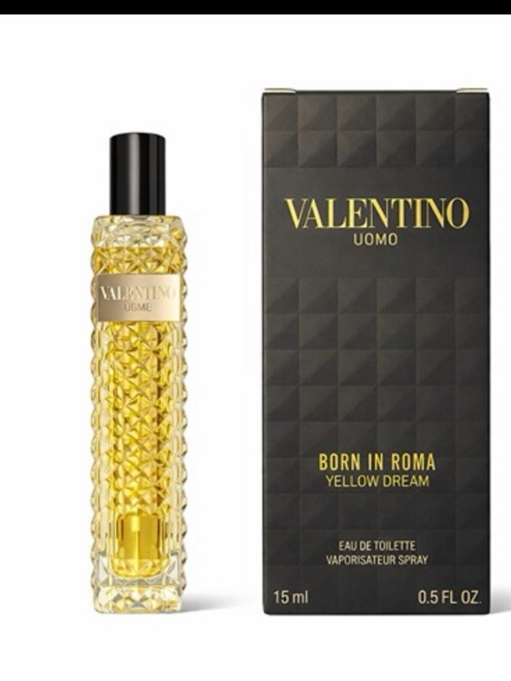 Valentino Uomo Born In Roma Yellow Dream Mini 15ml Eau de Toilette Spray NIB MEN
